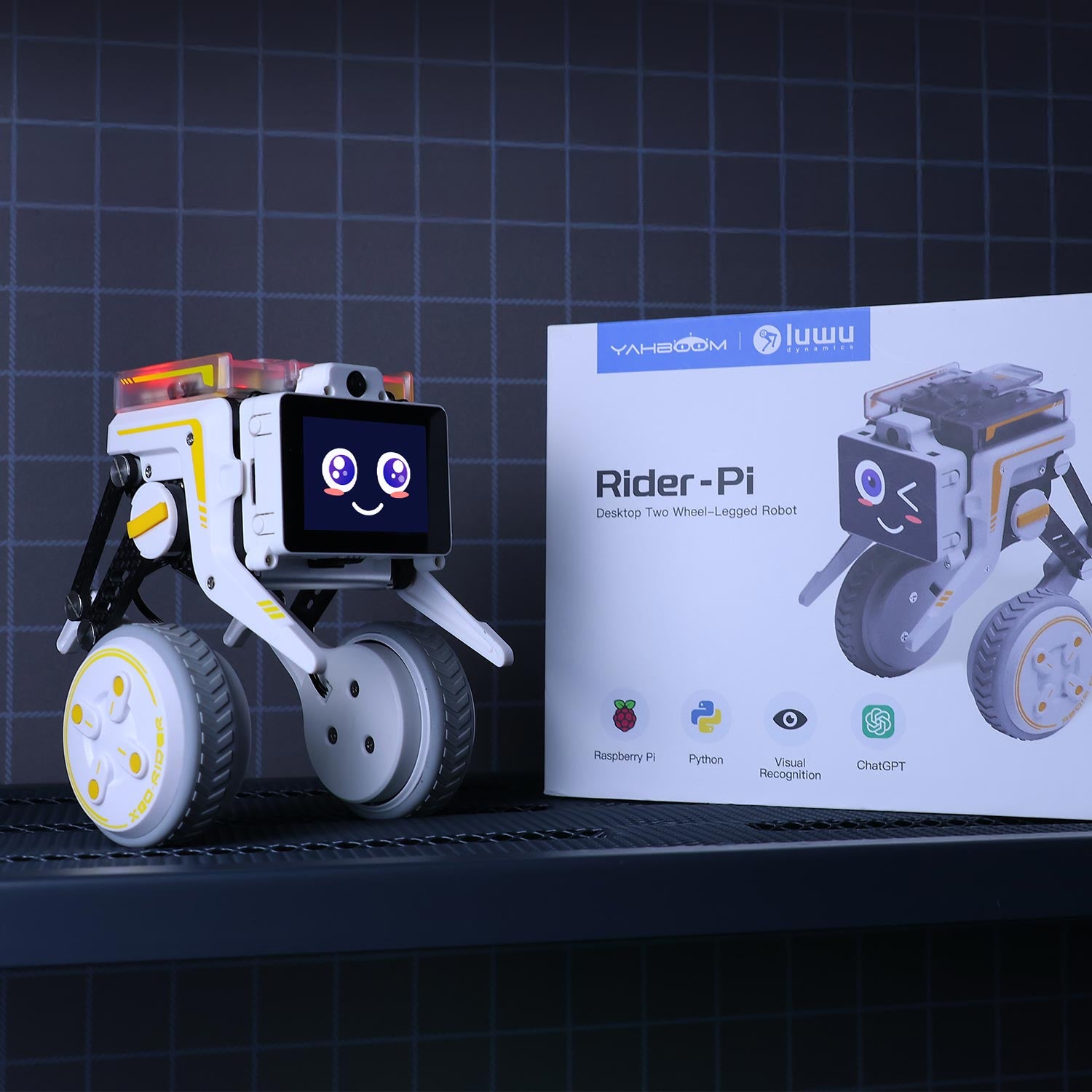 Rider-Pi Two Wheel-legged Robot(Raspberry Pi CM5 core module)