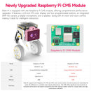 Rider-Pi Two Wheel-legged Robot(Raspberry Pi CM5 core module)