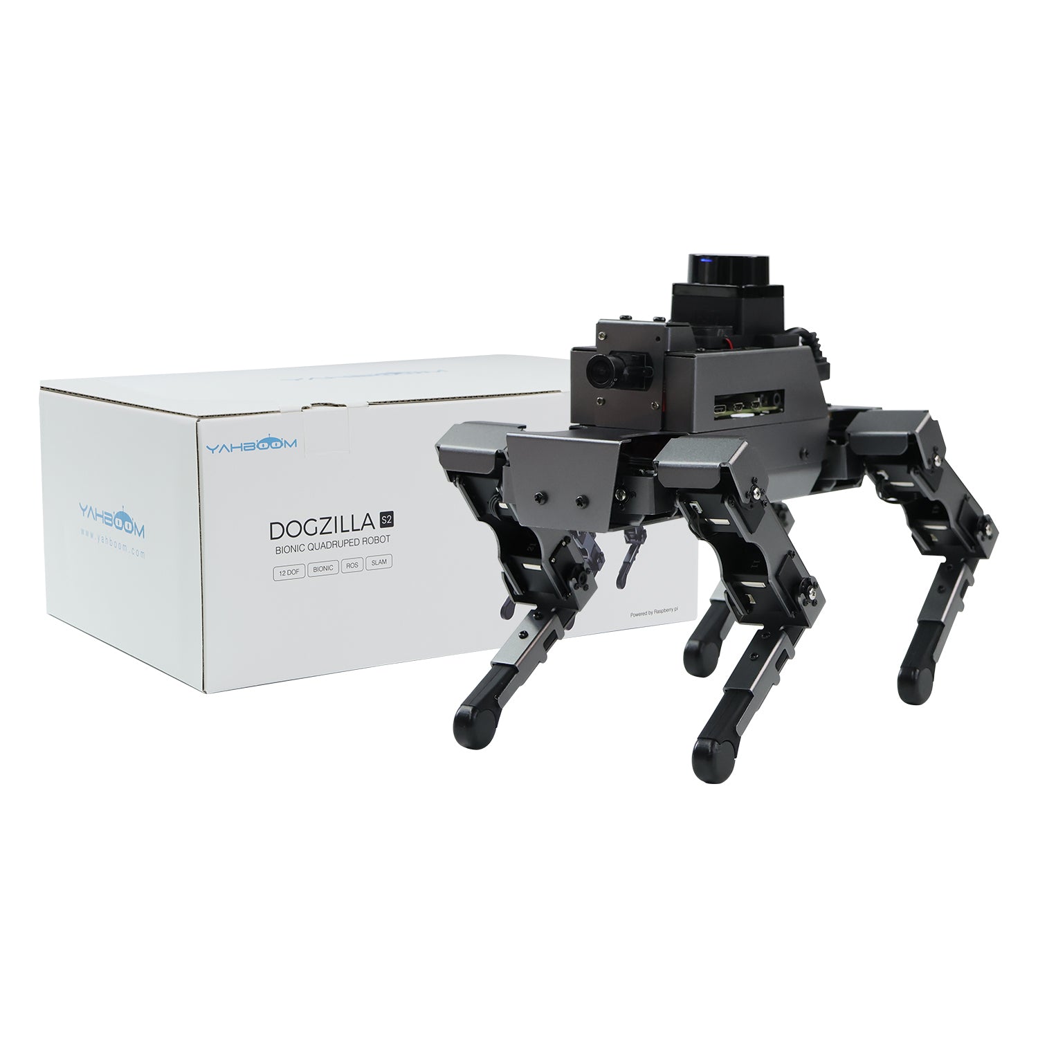 12DOF Raspberry Pi Robot Dog With ROS2-HUMBLE System Python3 12DOF Raspberry Pi Robot Dog With ROS2-HUMBLE System Python3