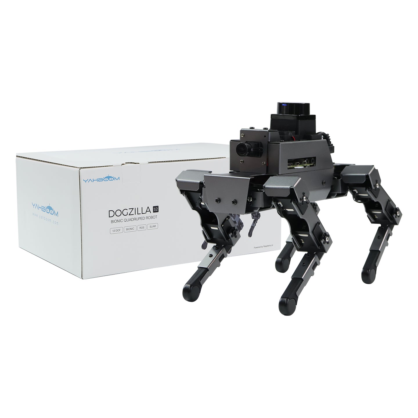 12DOF AI Large Model Robot Dog DOGZILLA S1/S2 for Raspberry Pi 5(ROS2-HUMBLE)