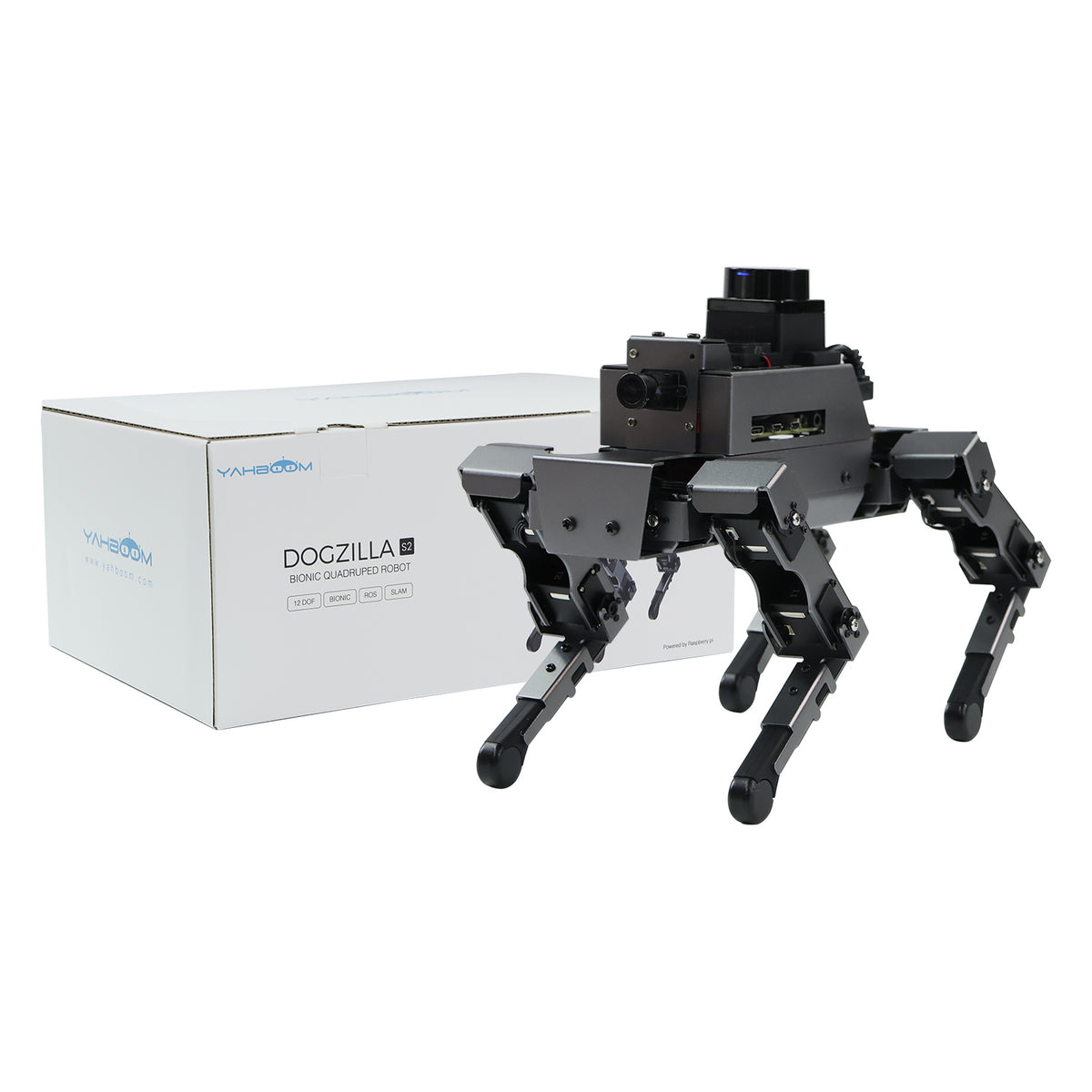 12DOF Raspberry Pi Robot Dog With ROS2-HUMBLE System Python3