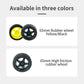 Pneu de roue en caoutchouc de 65 mm compatible avec le moteur TT pour voiture intelligente