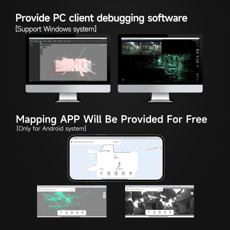 Aurora supports PC client debugging, maintains point cloud data and provides a free map app.
