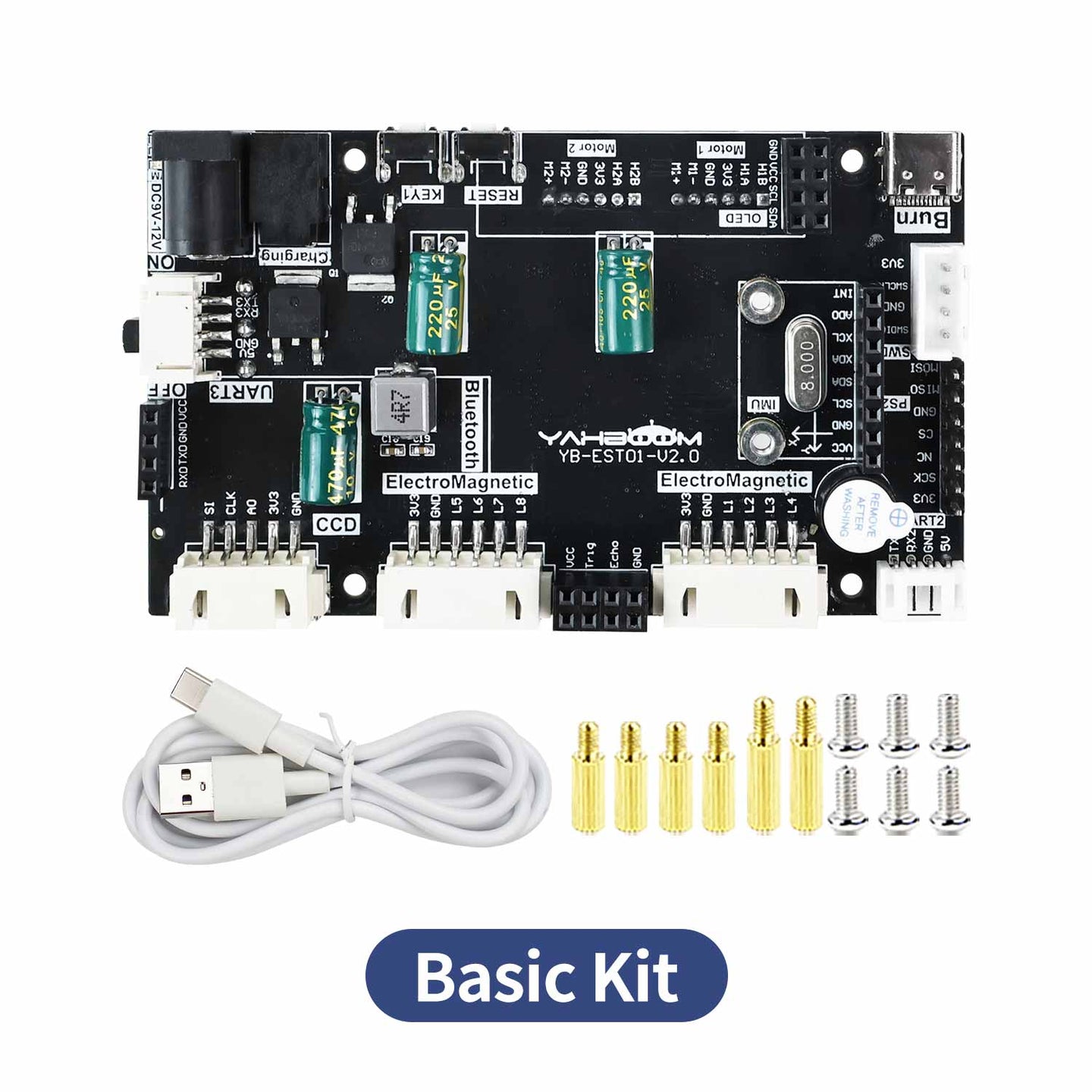 STM32 Driver Expansion Board for Self-balancing Robot Car