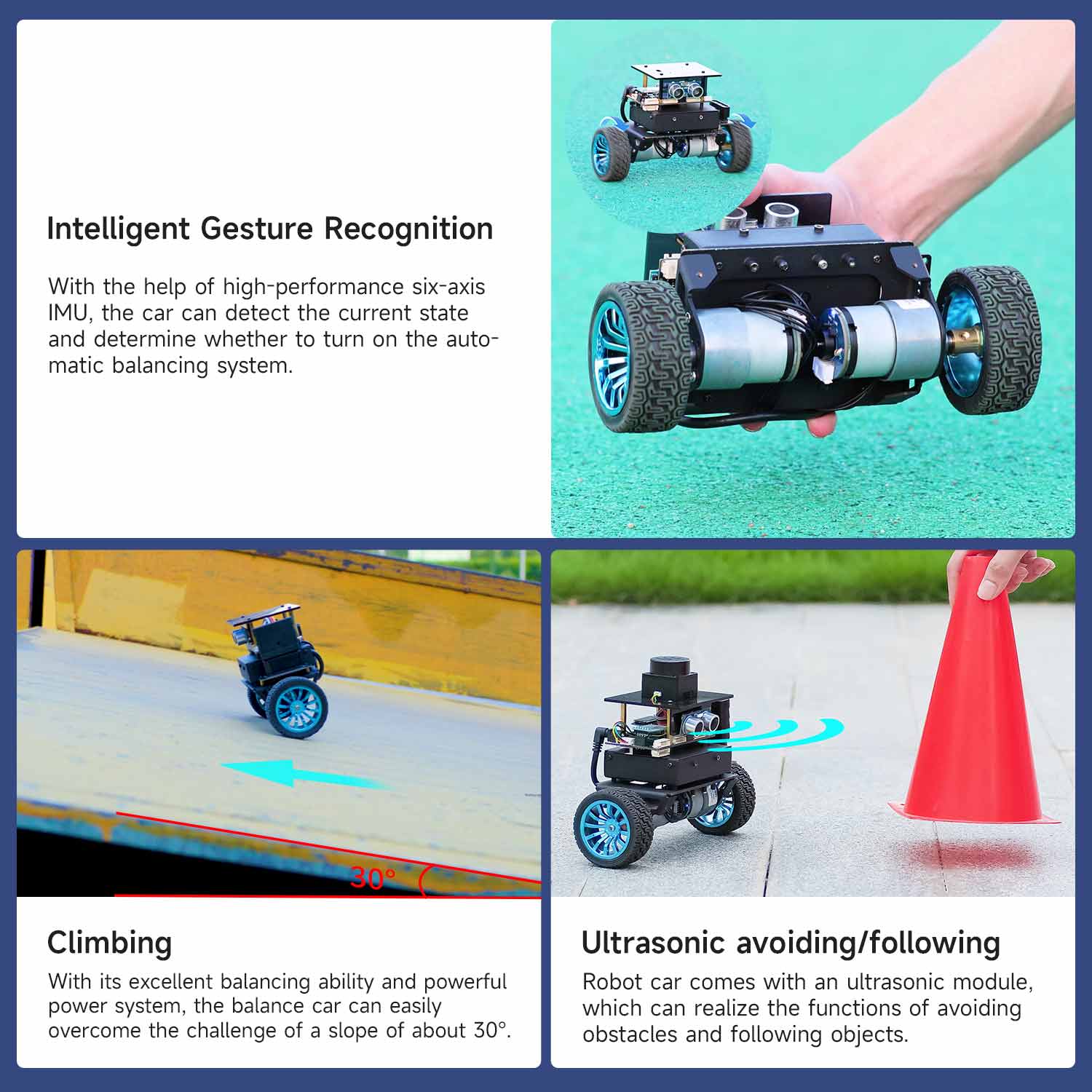 STM32 Self-balancing Robot Car(Load:4KG)