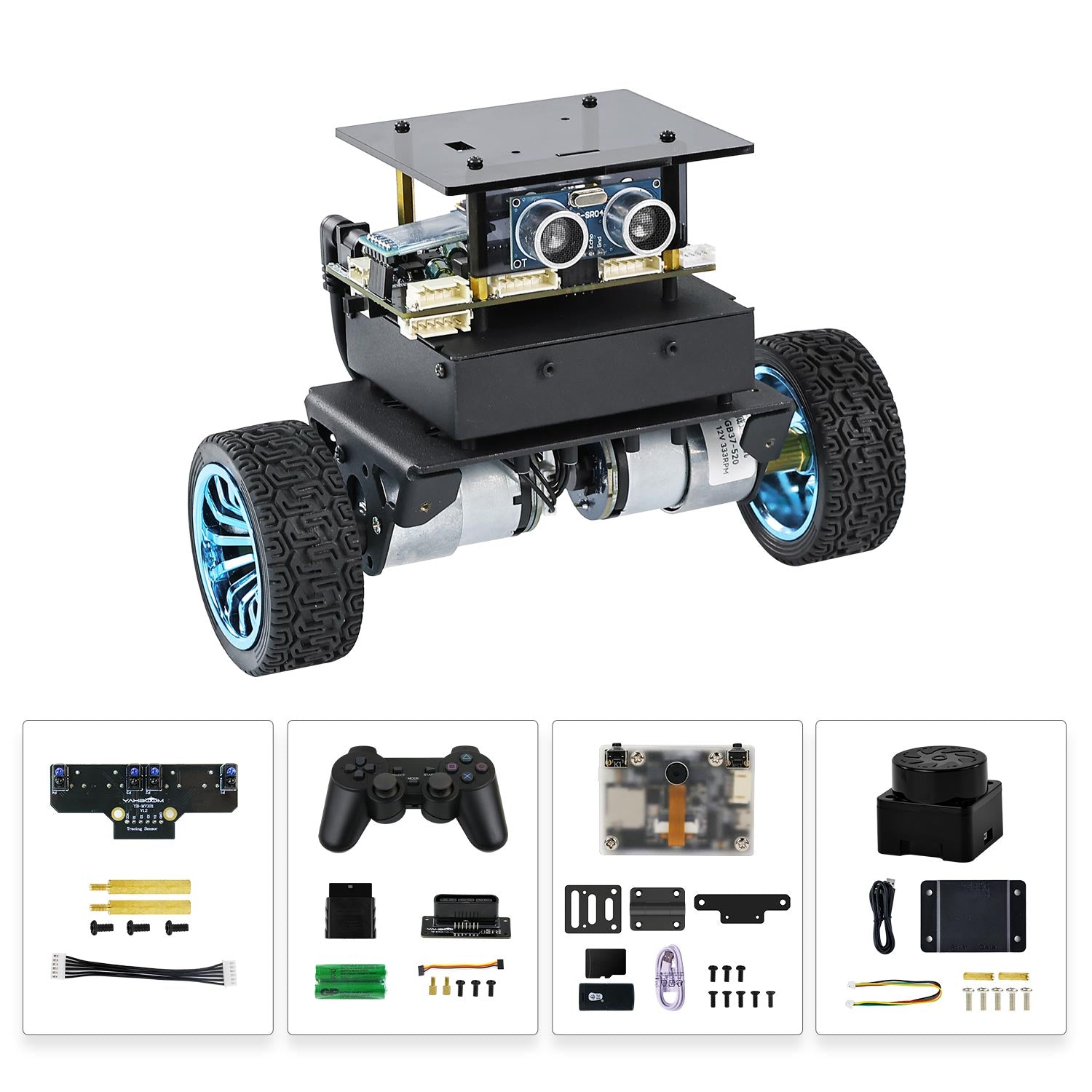 Robot Display Module Expansion Accessories Kit Sensor Module For Self-balancing Robot Car ...
