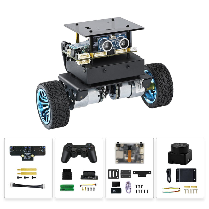 Expansion accessories kit for self-balancing robot car