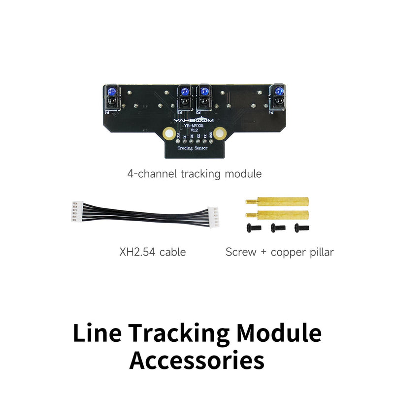 Expansion accessories kit for self-balancing robot car