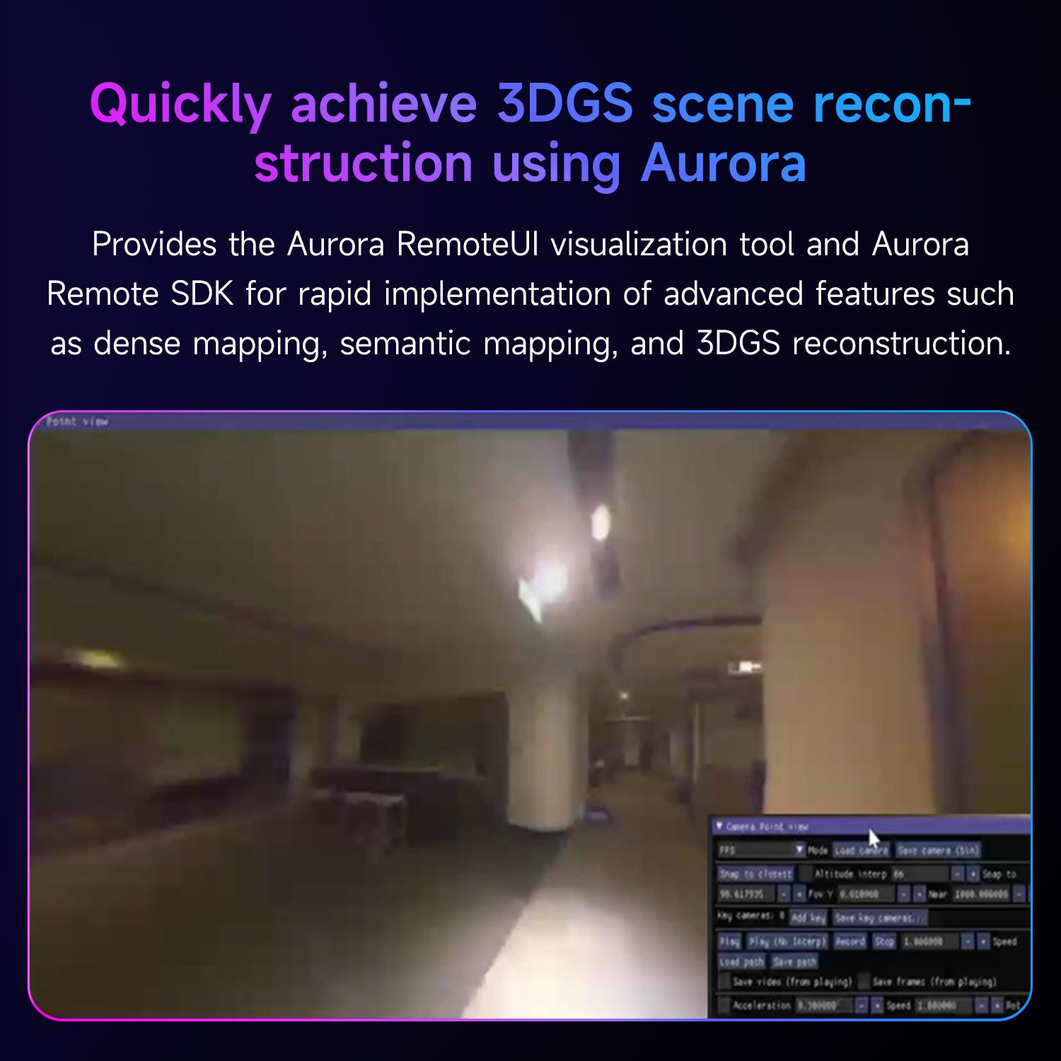 Slamtec AuroraS support Mapping navigation for ROS/ROS2