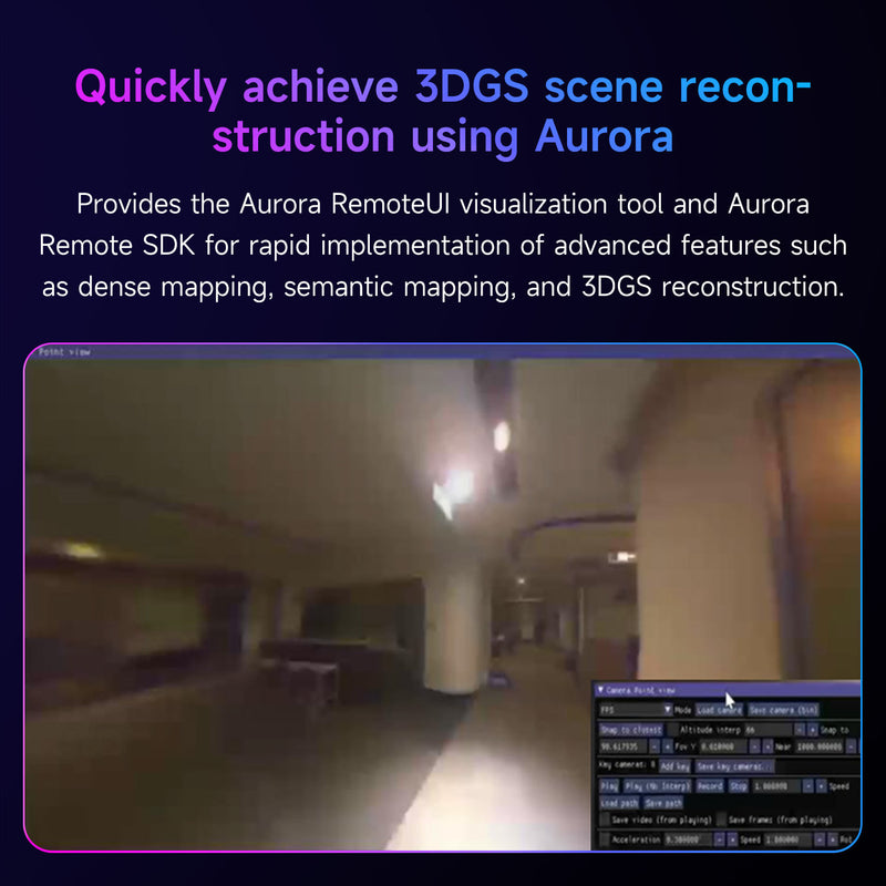 Slamtec AuroraS support Mapping navigation for ROS/ROS2