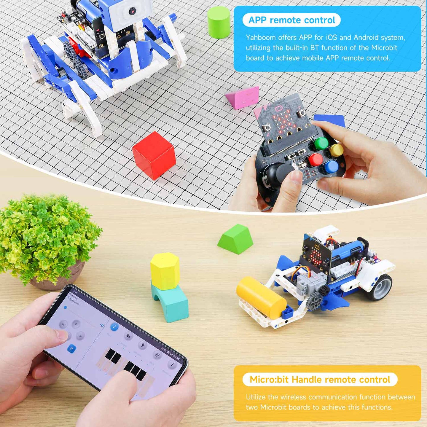 Kit 16 en 1 Building:bit Super pour BBC Micro:bit V2/V1.5