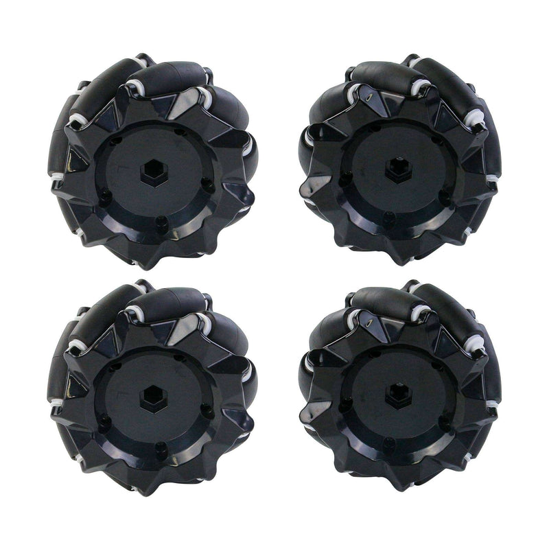 Yahboom High Quality 65mm 85mm Tire Mecanum Wheel and Hexagonal Coupling for Racing Car