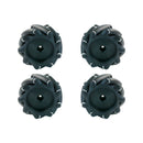 Yahboom High Quality 65mm 85mm Tire Mecanum Wheel and Hexagonal Coupling for Racing Car