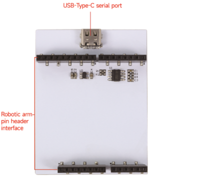 USB-to-TTL expansion board for JetCobot robotic arm