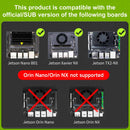 Tarjeta de red inalámbrica con antena USB 3.0 de 2,4 G/5 G y 1300 M para Jetson NANO/Xavier NX/TX2-NX