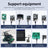 Carte d'extension USB3.0 HUB (1 à 4) pour Raspberry Pi série 5/4B/Jetson/RDK