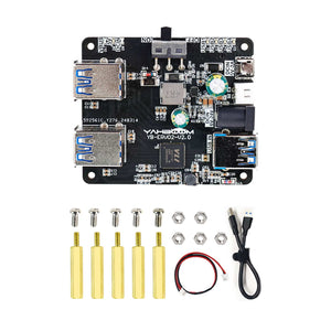 USB3.0 HUB Expansion Board(1 to 4) for Raspberry Pi 5/4B/Jetson/RDK series