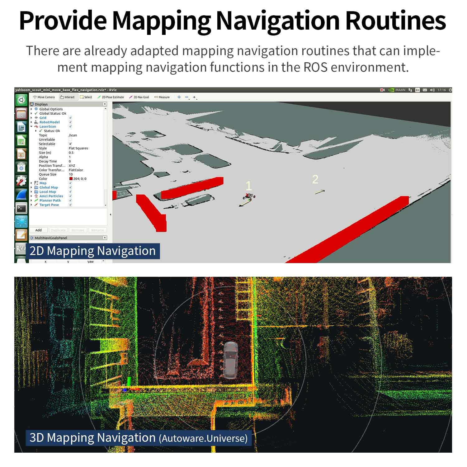 WLR-722 32-line Mechanical Lidar(Range: 40M)