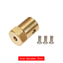 Roue Mecanum 65 mm 85 mm et accouplement hexagonal pour voiture de course