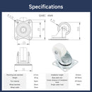 Yahboom 1-inch universal wheel for robot chassis and smart cars