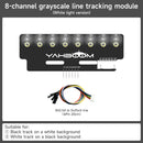 Yahboom 8-channel grayscale line tracking sensor module