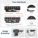 Yahboom 8-channel grayscale line tracking sensor module
