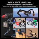DOGZILLA-Lite AI Large Model Quadruped Raspberry Pi Robot Dog with robotic arm
