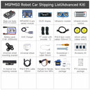 Yahboom MSPM0 smart robot car based on MSPM0G3507
