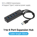 Yahboom USB 3.0 1 to 4 Expansion HUB