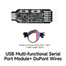 Yahboom USB Multi-functional Serial Port Module for STM32, ESP32, RPi, Jetson, RDK