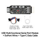Yahboom USB Multi-functional Serial Port Module for STM32, ESP32, RPi, Jetson, RDK