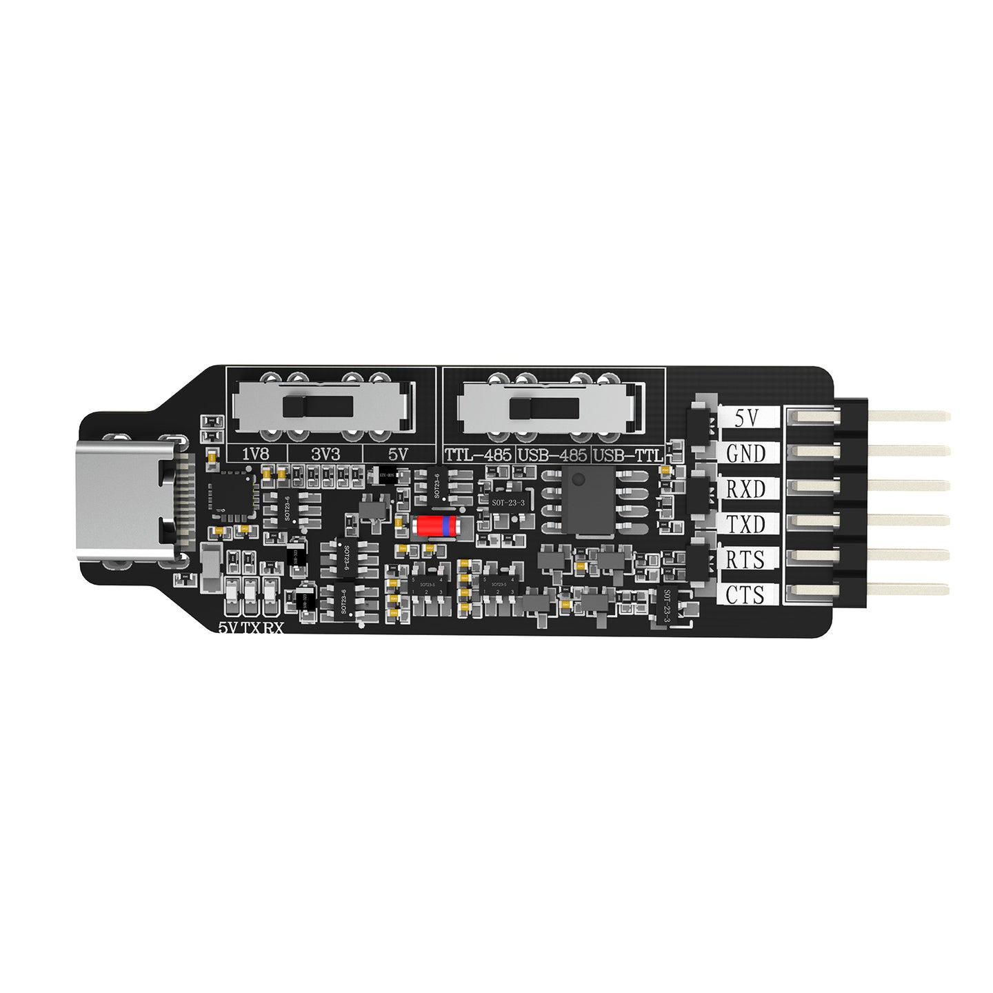 Yahboom USB Multi-functional Serial Port Module for STM32, ESP32, RPi, Jetson, RDK