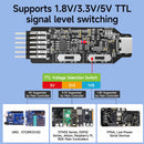 Yahboom USB Multi-functional Serial Port Module for STM32, ESP32, RPi, Jetson, RDK