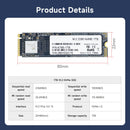 Disque SSD NVMe M.2 256 G/512 G