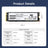 256GB/512GB/1TB/2TB M.2 NVMe Solid State Drive