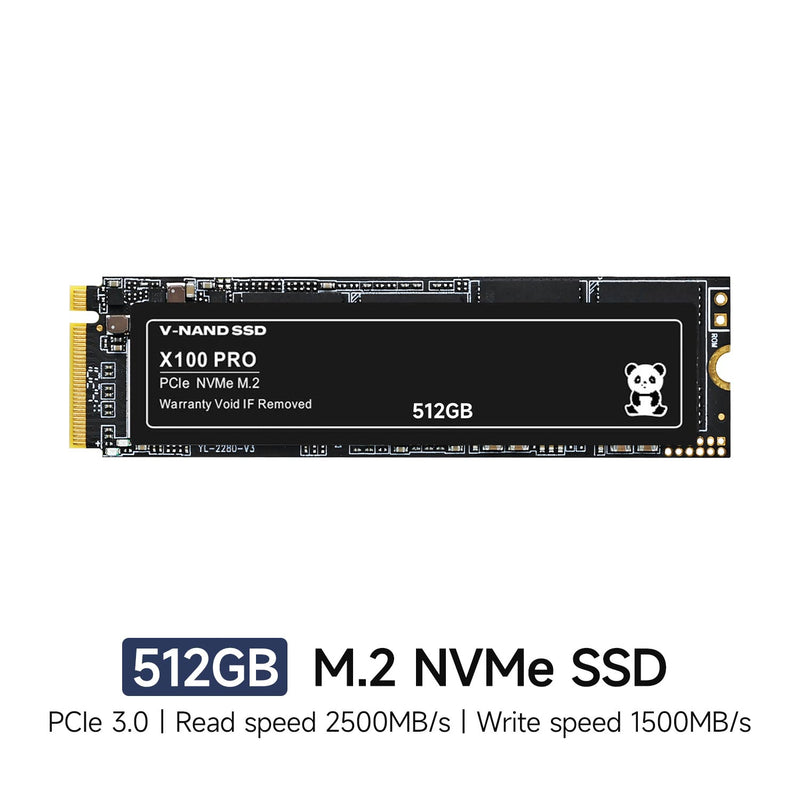 256GB/512GB/1TB/2TB NVMe Solid State Drive M.2 PCIe 3.0 Port Size