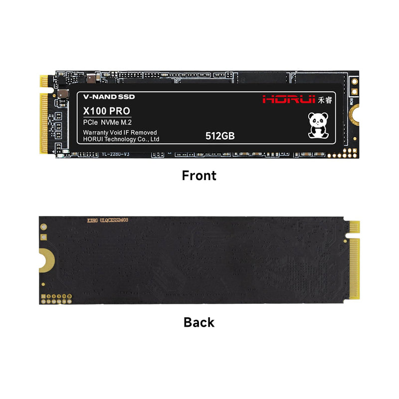 256GB/512GB/1TB/2TB NVMe Solid State Drive M.2 PCIe 3.0 Port Size