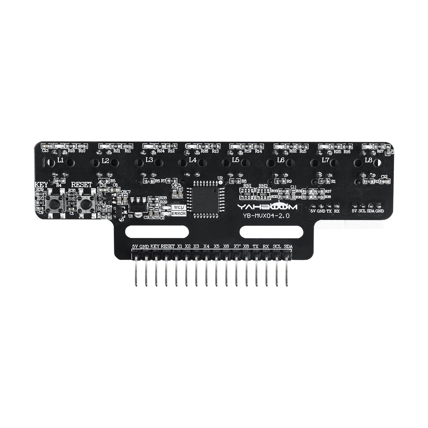 Yahboom 8 channel infrared tracking sensor module