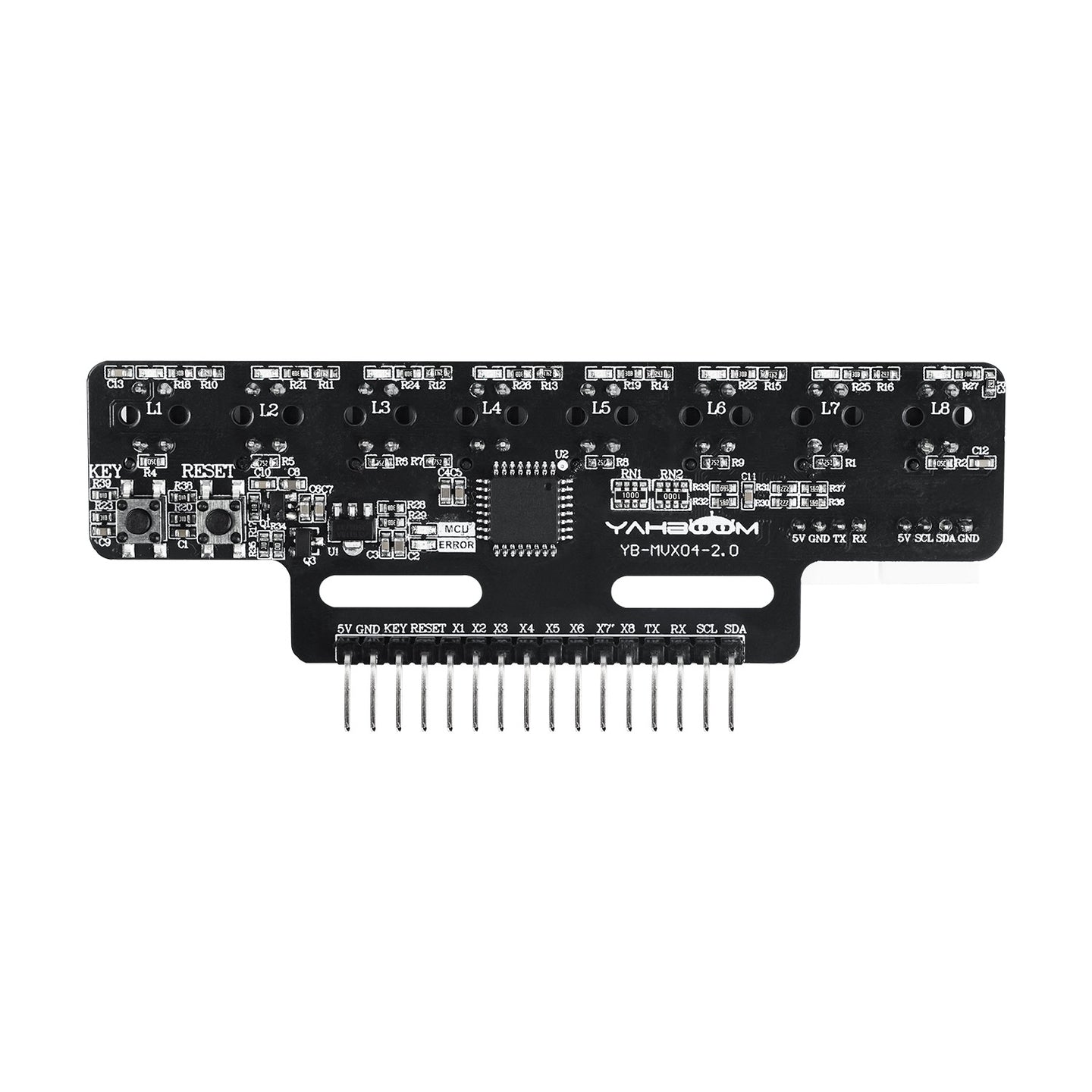 Yahboom 8 channel infrared tracking sensor module