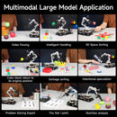 Brazo robótico con visión artificial DOFBOT SE y programación en Python ROS (versión de máquina virtual)