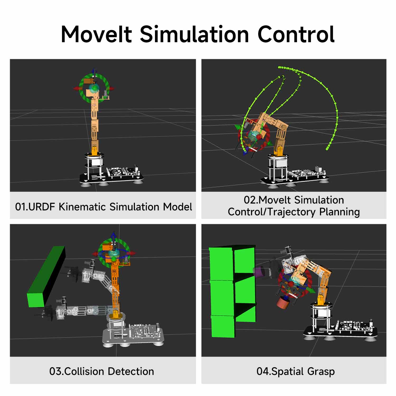 DOFBOT SE AI Large Model Vision Robotic Arm with ROS2 Python Programming (Virtual Machine Version)