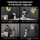 Brazo robótico con visión artificial DOFBOT SE y programación en Python ROS (versión de máquina virtual)