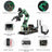 Dofbot robotic arm assembly with labeled components on a white background