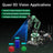 Dofbot robotic arm with quasi-3D vision technology on a grid background