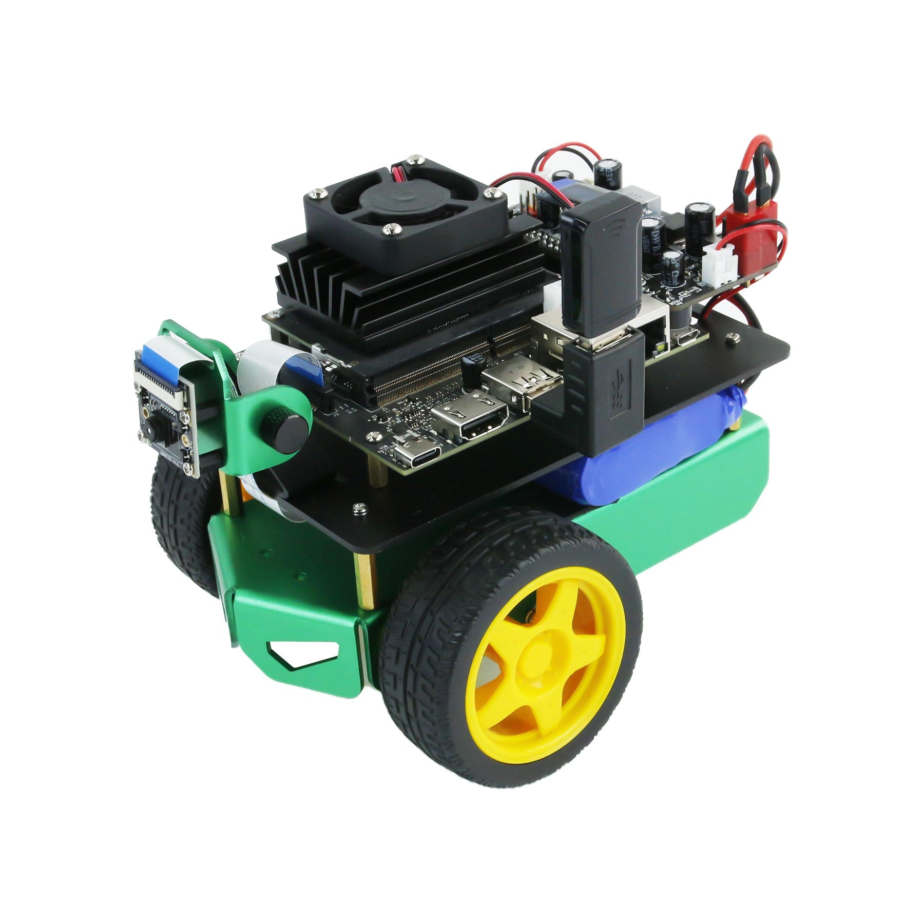 Jetbot Smart Car Robot Kit ROS Starter Side Detail Showing Picture