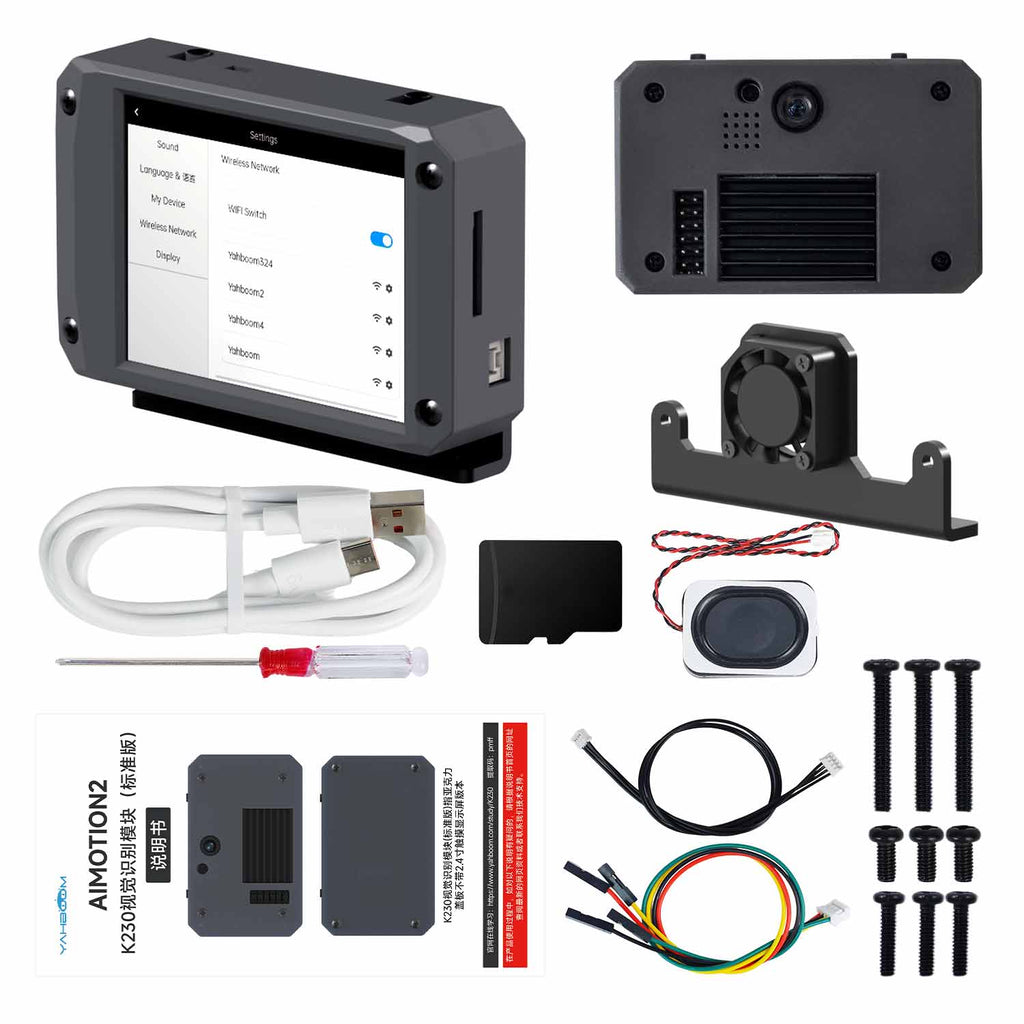 K230 Module Design Yahboom K230 AI Vision Camera For Robot AI Vision Recognition