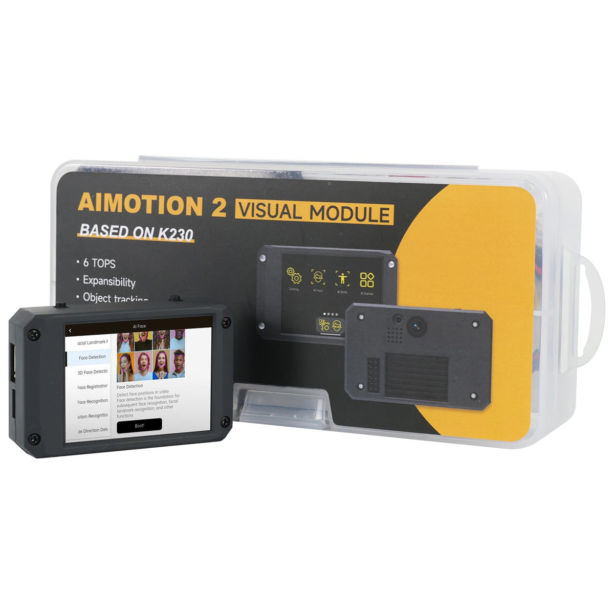 K230 Module Design Yahboom K230 Vision Recognition Module AI Intelligent Camera