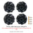 Kit de roues Yahboom Mecanum pour robot DIY ou voiture intelligente programmable