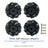 Kit de roues Yahboom Mecanum pour robot DIY ou voiture intelligente programmable