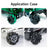Kit de roues Yahboom Mecanum pour robot DIY ou voiture intelligente programmable